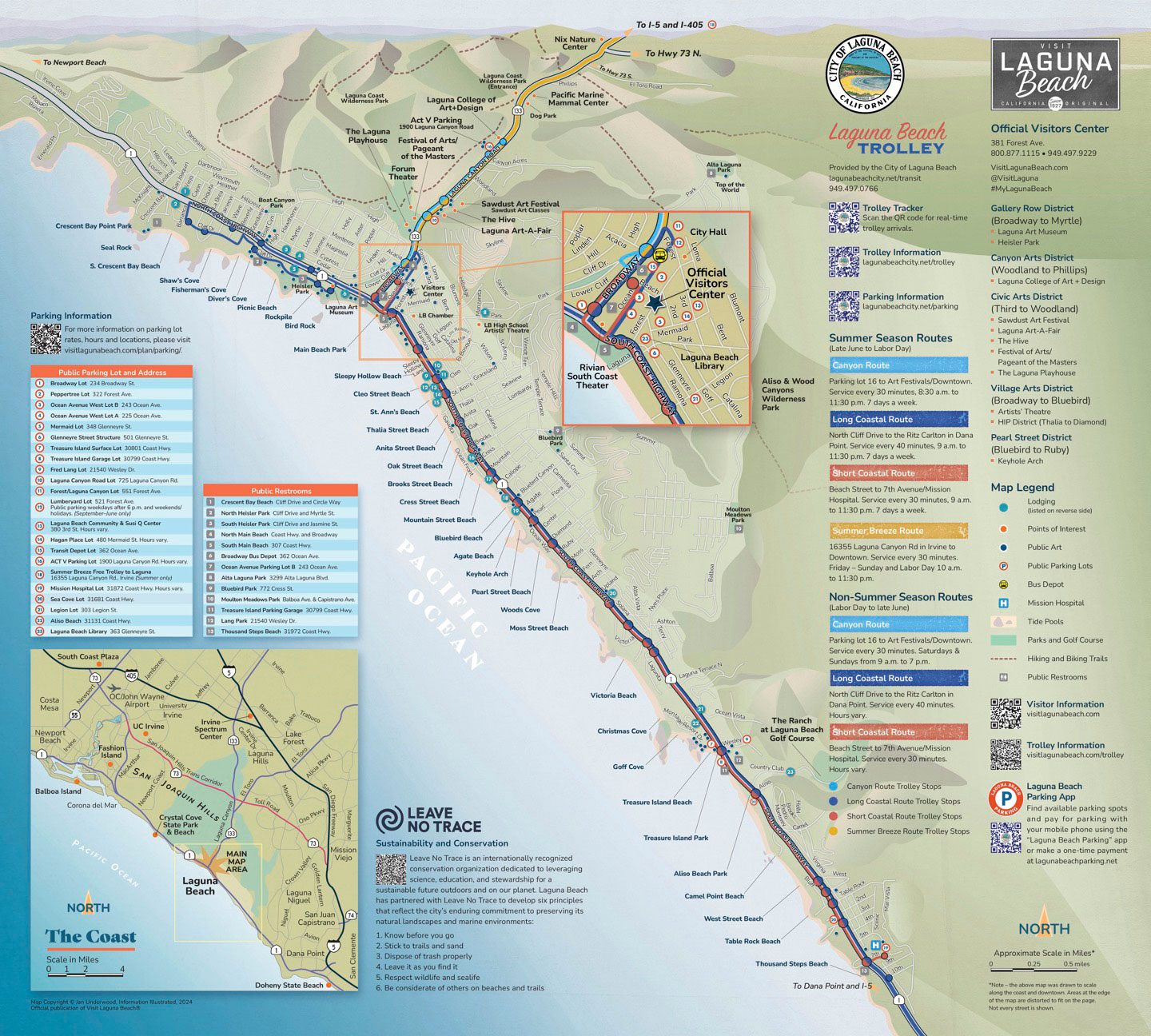 Explore the Hidden Gems: Complete Map of Laguna Beach